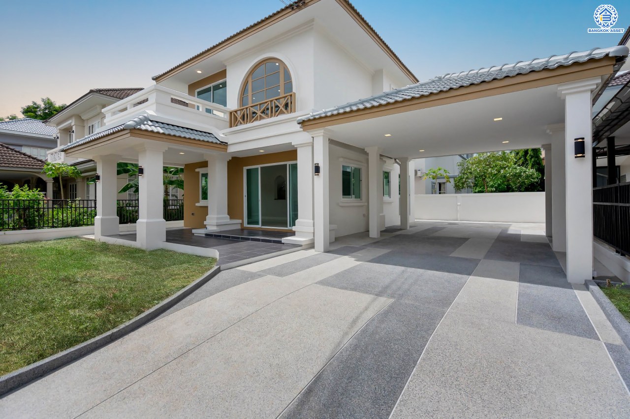 บ้านมือสองตกแต่งใหม่ แบรนด์ LH ม.ชัยพฤกษ์ บางบัวทอง หลังใหญ่ เนื้อที่ 67 ตร.ว. ฟังก์ชัน 3 ห้องนอน 2 ห้องน้ำ จอดรถได้ 2 คัน พร้อม Facilities ครบครัน บนทำเลเดินทางสะดวก ติดถนนบางกรวย-ไทรน้อย ใกล้เซ็นทรัลเวสต์เกต และรถไฟฟ้าสายสีม่วง "สถานีบางพลู"...